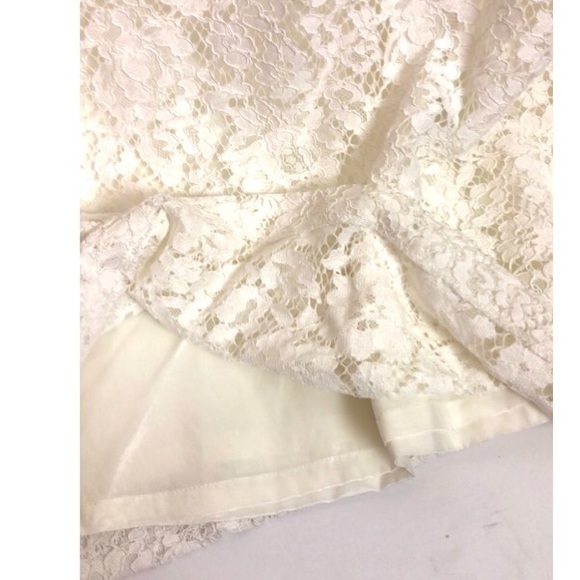 Donna Morgan Lark Ivory Lace Maxi Dress Sleeveless - Picture 7 of 8